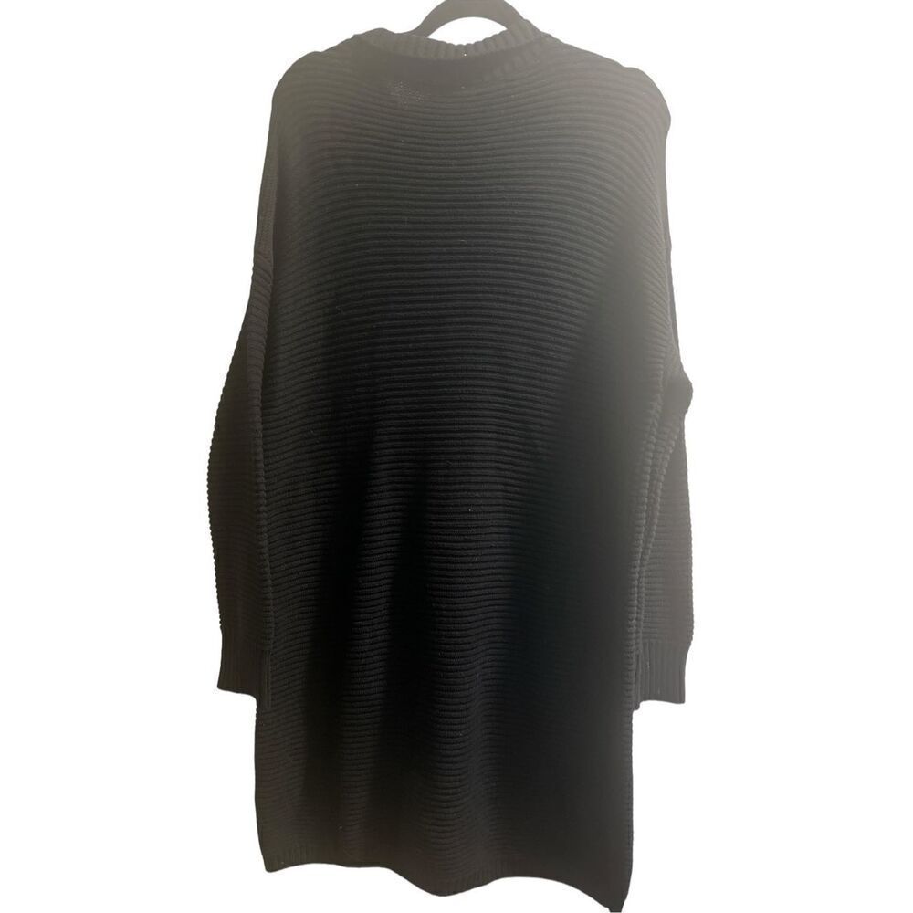 ✨MElROSE & MARKET MOCK NECK MINI SWEATER SZ SMALL DRESS IN BLACK✨ - Picture 4 of 6